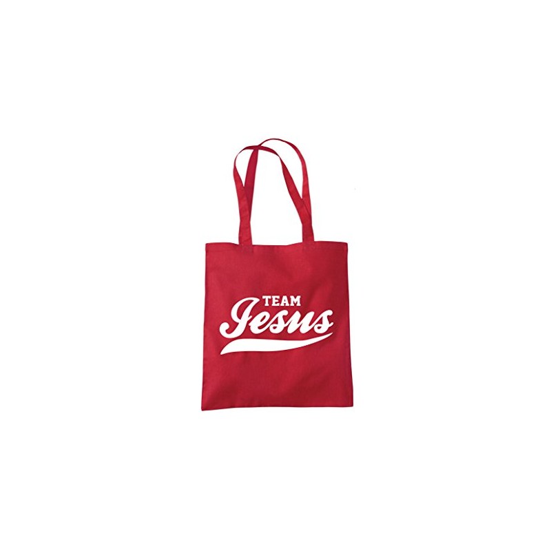 Team Jesus Tote Bag - red One Size