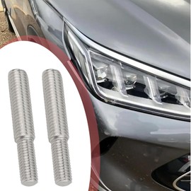 Create idea M8x20 to M10x35 Double End Threaded Bolt Adapter 304 Stainless Steel Thread Adapter for Sisal Posts and Scratching Posts 55mm Pack of 2