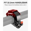 ROCKBROS Bike Bells Hidden MTB Bells Bicycle Bells for 22.2mm