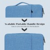 ProElife 13 Inch Laptop Sleeve for MacBook Neo, Retractable Handle,