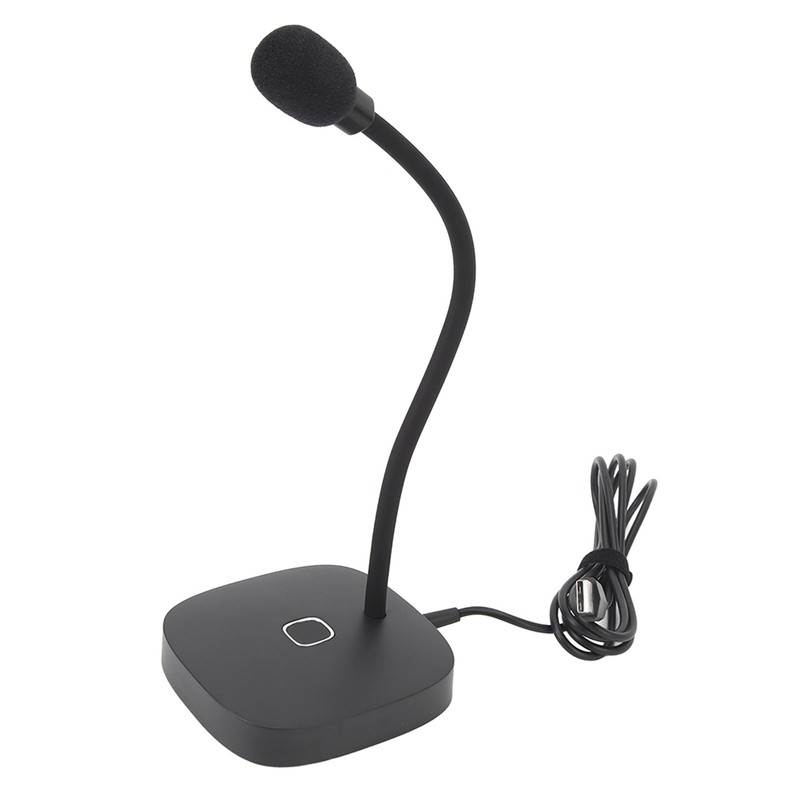 USB Computer Microphone PC Microphone Desktop Omnidirectional Condenser PC Laptop