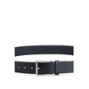 HUGO Giaspo Sz40 Men's Leather Belt with Embossed Logo on
