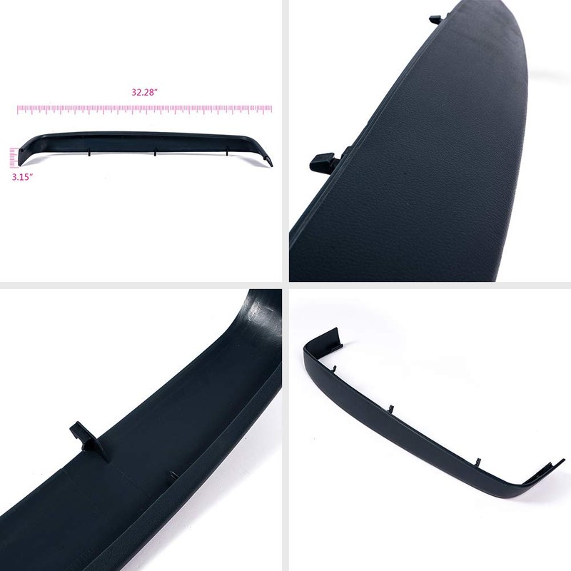 PIT66 Upper Dash Pad Trim Bezel Compatible with 1989 1990