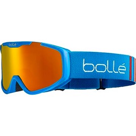 bollé - Rocket Plus Race Blue Matte - Sunrise Cat 2, Ski Goggles, Small, Unisex Children