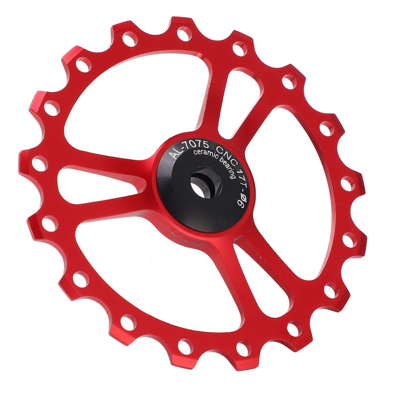 MEIJUN 17T Ceramic Rear Derailleur Guide Wheel Aluminum Alloy Rear