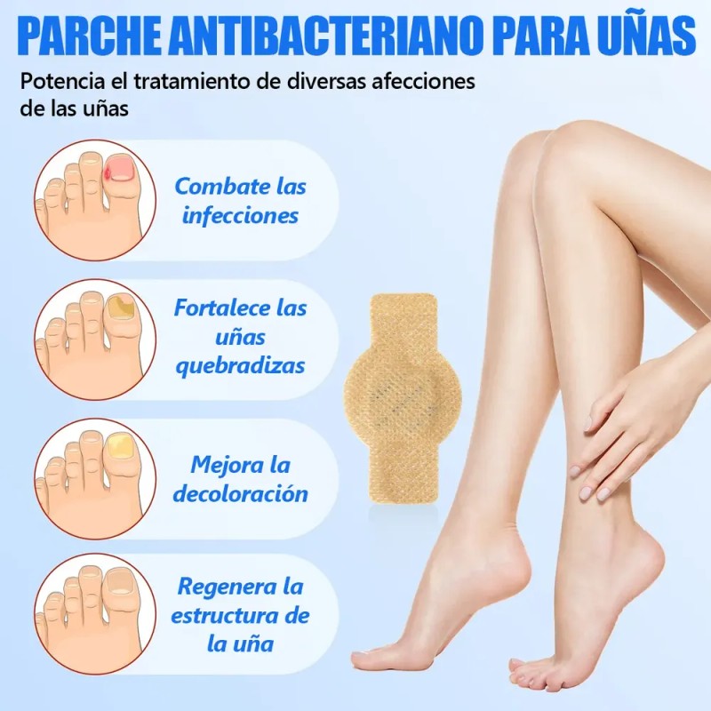 Parches Para Uñas Fúngicos 63pzs Caja De Parches Dañadas