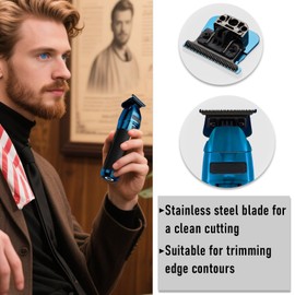 FXBLUE FX707BL Replacement Blades – Compatible with FX787, FX726 & FX707BL Trimmers, Precision Blue Blades