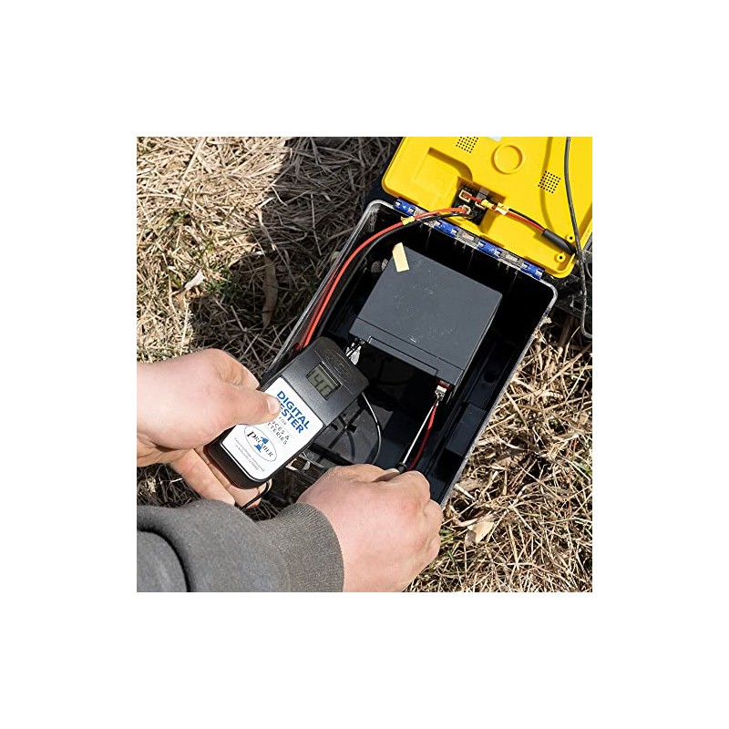 Premier 1 Dual Electric Fence & 12V Battery Digital Voltage
