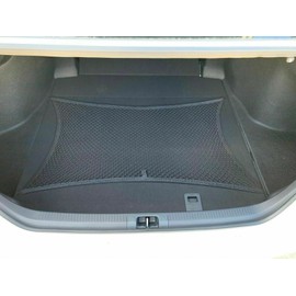 EACCESSORIES EA Rear Trunk Organizer Cargo Net for Toyota Camry 2018-2023 – Floor Style Cargo Net for Sedan - Premium Mesh Car Trunk Organizer Vehicle Carrier Storage – Compatible with Toyota Camry