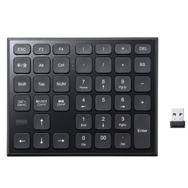 Sanwa Supply NT-WL27BK Spreadsheet Wireless Tenkey