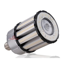 80 Watt LED Corn Bulb -Aries III Series - 11,000 Lumens -3000K - Mogul E39 Base- Built-in 6KV Surge-Dimmable