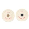 Wjelet 2Pcs 6 Inch Professional Buffing Polishing Wheels for Bench