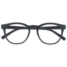 OPULIZE B5 Blue Light Filter Cool Round Frame Spring Hinges Improve Sleep Computer Gaming Anti-Glare Men Women B5, gray
