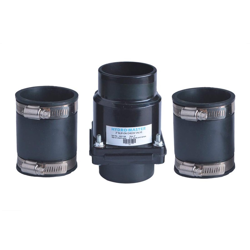 Hydro Master Plastic Sump Pump Check Valve with Stainless Steel