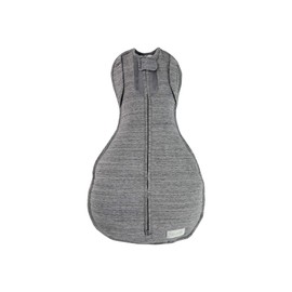 Woombie Convertible Swaddle Blanket with Vent, Twilight/Heathered Gray, 5-13 Pound