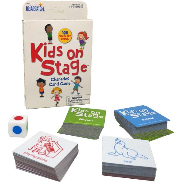 Briarpatch | Kids on Stage: The Charades Game for Kids Travel Game