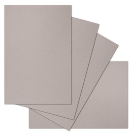 ARTOZ 25 x Craft Cards DIN A4 – Colour: Beech (Light Grey/Light Brown) – 21 x 29.7 cm – 216 g/m² – Single Card without Fold – Thick Craft Paper – Green-Line Series