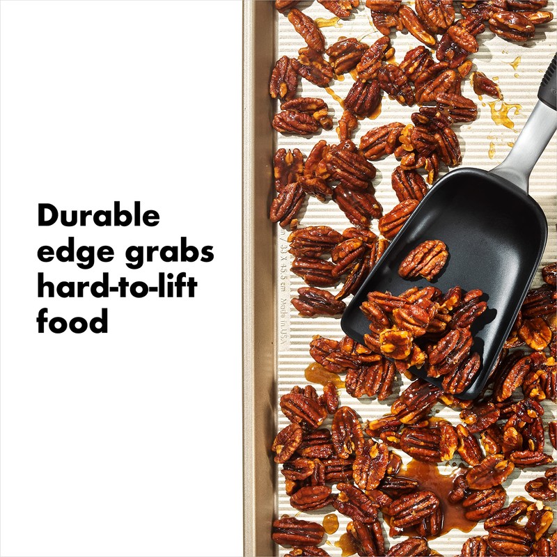 OXO Good Grips Sheet Pan Roasting Scoop for Vegetables and