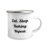 Mother's Day Unique Gifts for Bakers, Funny Eat Sleep Baking