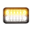 Abrams SAE Class-1 Bold 12 [Amber/White] 36W - 12 LED