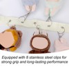 2pcs Plush Toy Storage Chain, Stuffed Animal Hanging Display Strap