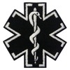 Tactical Medic Paramedic Star of Life EMS Embroidered Glow In