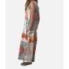 The Junk Vintage Sack Jumpsuit Flour Mills Retro Print Cotton