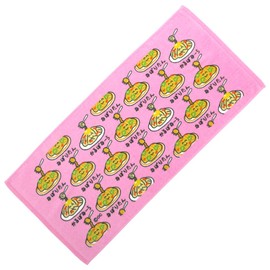 Oekaki-san Series Naporitan-san Face Towel, Approx. 13.4 x 29.5 inches (34 x 75 cm)