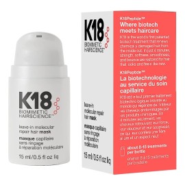 K18 Molecular Mascarilla de Reparación 15mL reparador de pelo