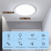 Cocolemon LED Ceiling Light with Radar Motion Sensor, 24 W