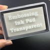 Zaagot Embossing Ink Pad Transparent Stamp Inkpad for Planner Scrapbook