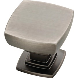 Franklin Brass Webber (10-Pack) Cabinet Knobs | Heirloom Silver Handles for Dresser Furniture Drawers/Kitchen/Door/Bathroom | 1-1/8" P29542K-904-B