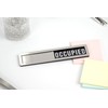 Stainless Steel Vacant/Occupied Privacy Sign for In Out Office Room