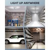 Adiding LED Garage Light Rotatable, Bright Basement Shop Ceiling Bay