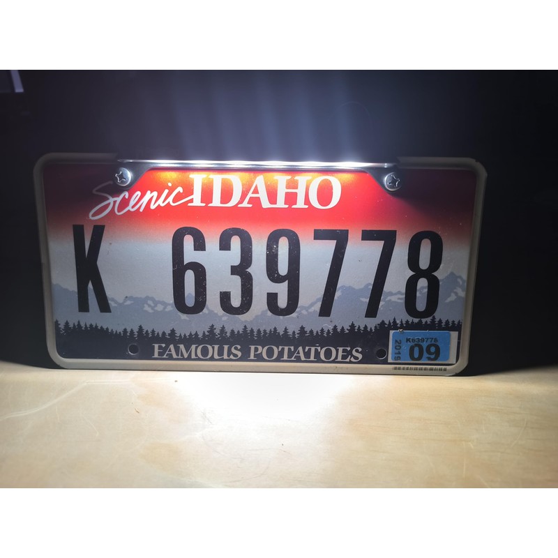 Red Flag Robotics Universal license plate light 12V 100mA with