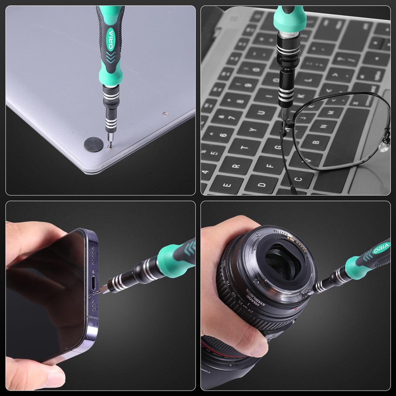 ORIA Small Screwdriver Set, 61 in 1 with 57 Bits