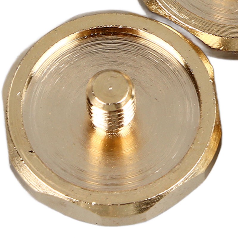 12Pcs Trumpet Accessories Metal Upper and Lower Covers Buttons Connecting