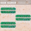 5000PCS Resin Rhinestones with Tweezers for Crafting, 2/3/4/5/6mm Flatback Jelly