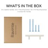 Ravinte 30 Pack | 5 Inch Cabinet Pulls White Stainless