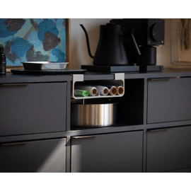 Joseph Joseph CupboardStore Under Shelf Storage Film, Foil and Bag Organiser, Space Saving - Grey