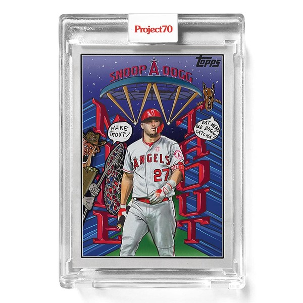 Topps Project70 Card 489 | 2002 Mike Trout by Snoop