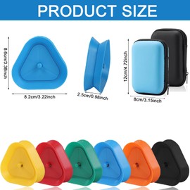 Pack of 6 Children's Card Holders, with 2 Playing Cards Box for Seniors and Children, Playing Card Holder, Children's Playing Cards, Secure Hold for Playing Cards, Card Stand Playing Cards