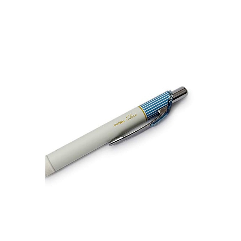 EnerGel Ballpoint Pen, Klena, 0.4mm, Extra Fine Point, Saxophone Blue