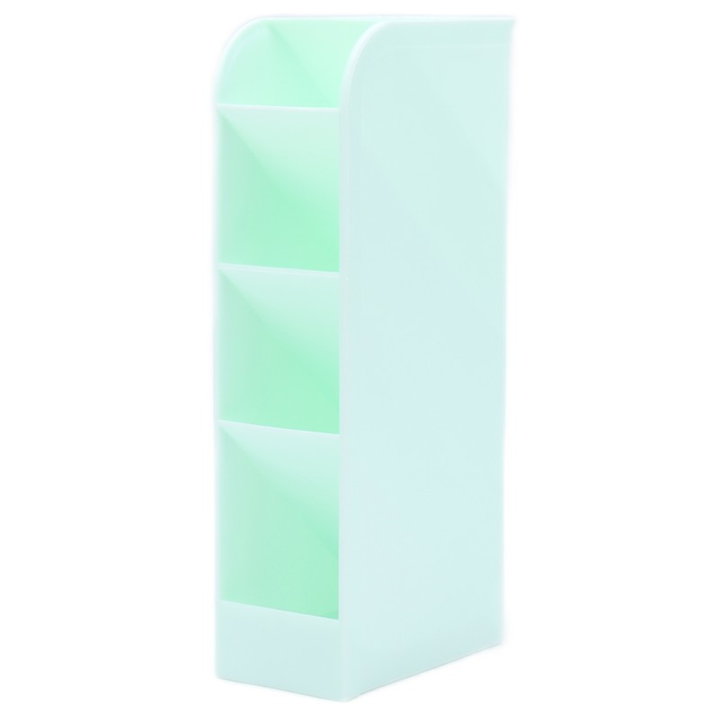 5Pcs Pens Storage Box Oblique Plane Stationery Organizer Pencil Cup