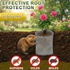10 Pack Gopher Baskets Set, 5Pcs 1 Gallon Root Guard