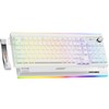 MEETION Wireless Gaming Keyboard, 98-Key Tri-Mode RGB Backlit, White