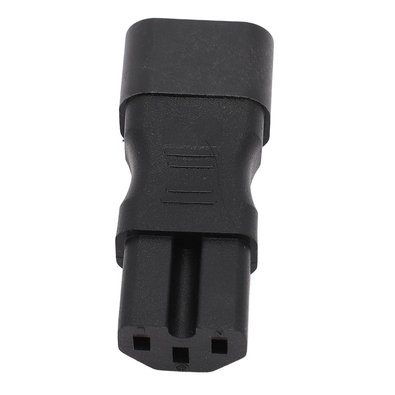 3PCS Comb Power Adapter IEC320 C14 to C15 PVC and