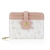 MultiValue Small Wallet for Women, Floral Pattern Cute Wallet with