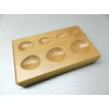 JTS Pear Shape Teardrop Forming Wooden Dapping Block Jewelry Shaping