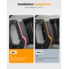 Hoolcar Center Console Dash Board Trim & Grab Handle Decor